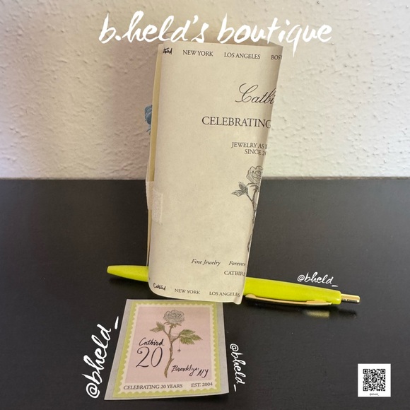 Free w/Purchase — Catbird Goodies Bundle from 20th Birthday Celebration New NWOT - Picture 6 of 15